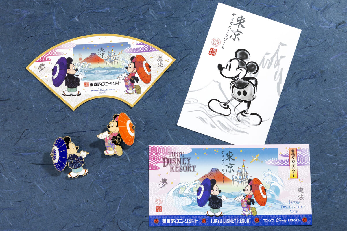 浮世絵や水墨画のような趣のあるデザイン！東京ディズニーリゾート「和 
