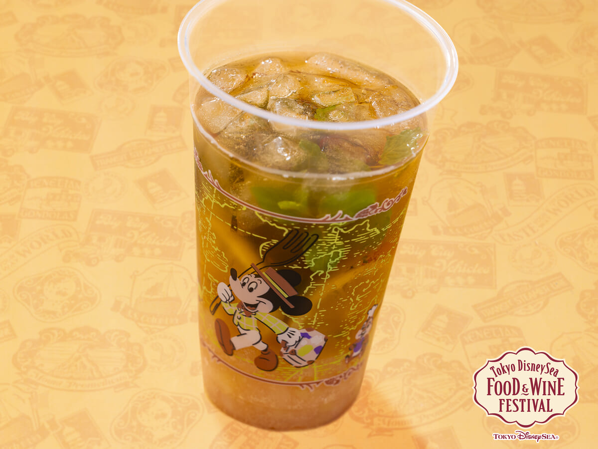 ピーチミントアイスティー(キリン 午後の紅茶 ストレートティー使用)