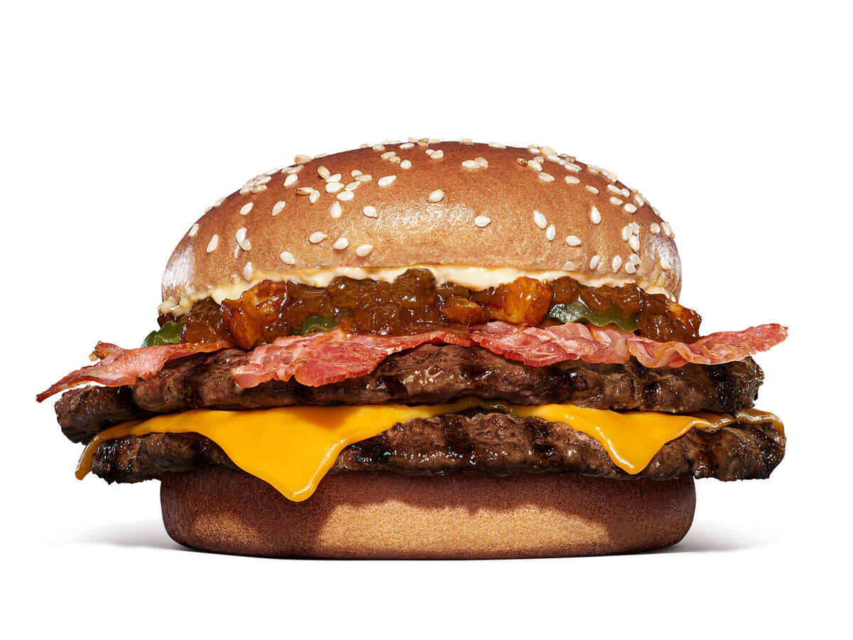 ベーコンダブルビーフ ビッグマウス スモークハウス