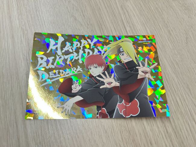 デイダラオリジナルホログラムステッカー