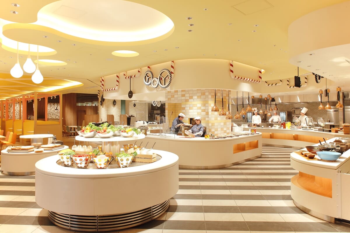 ホテル ユニバーサル ポート ヴィータ レストラン会場