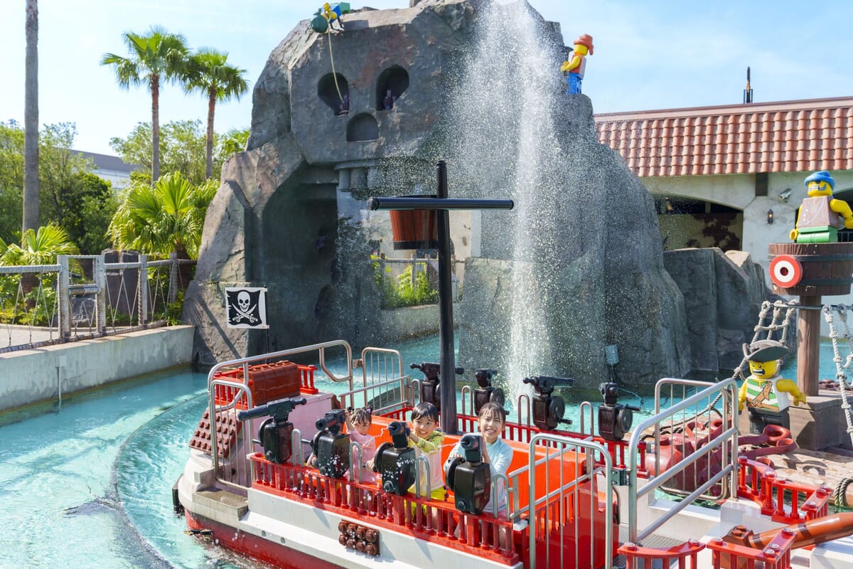 水のかけ合いバトル