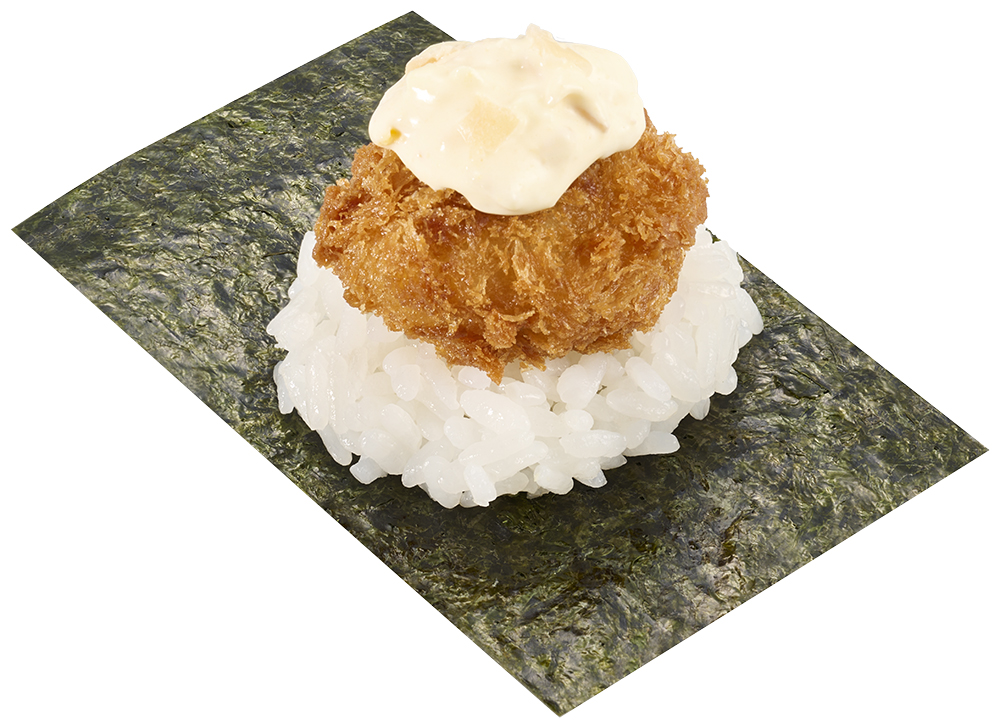 ほたてフライ包み 自家製タルタルのせ