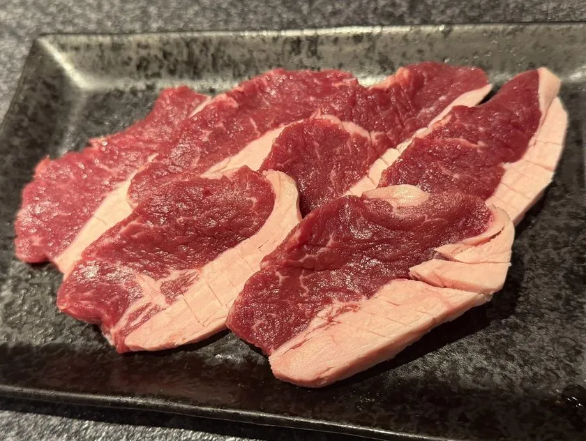 ラムジンギスカンまつりで提供されるラム肉の詳細カット