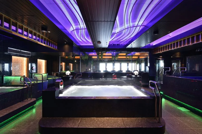 サウナメッツァ大井町トラックスのリラクゼーションエリア