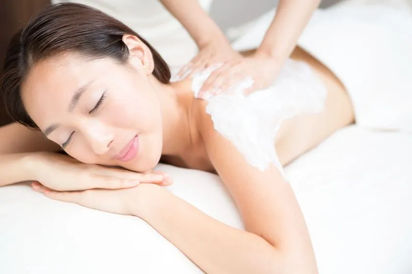 温泉全身パック