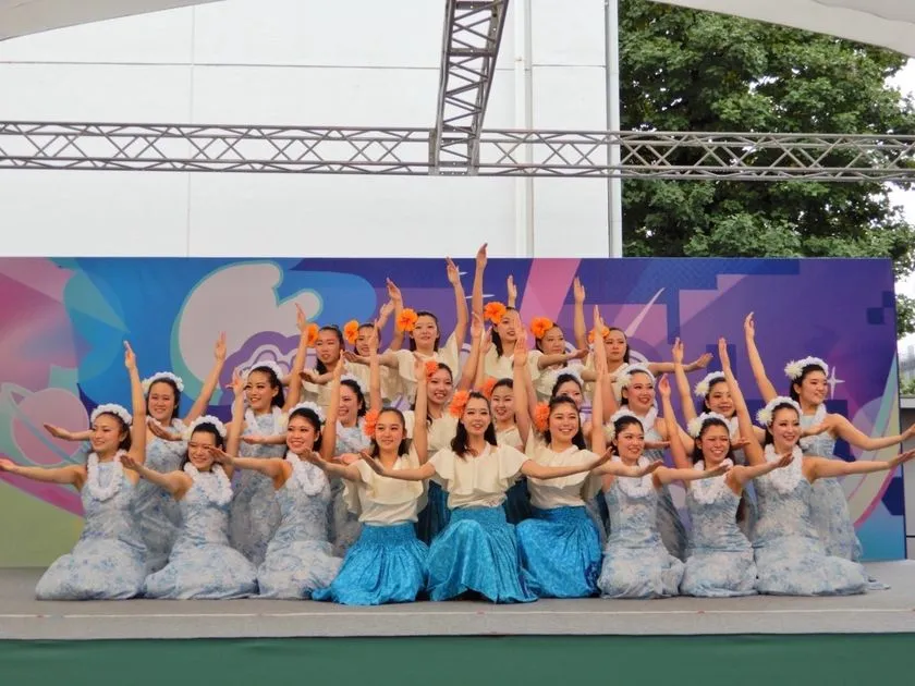 フラダンスショー出演者