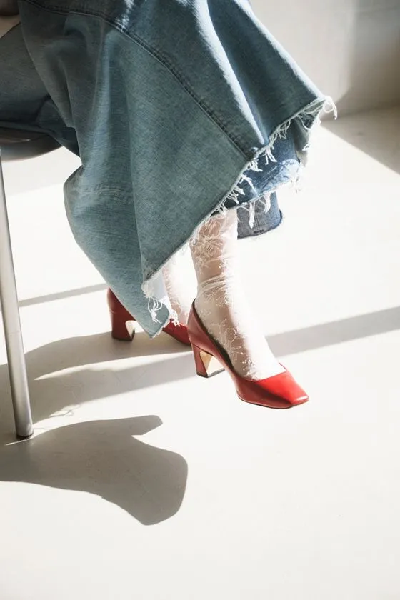 YANUKデニムにLace