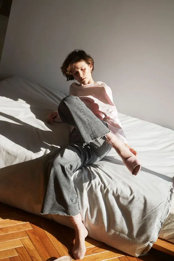 春らしい足元に仕上がるSheer