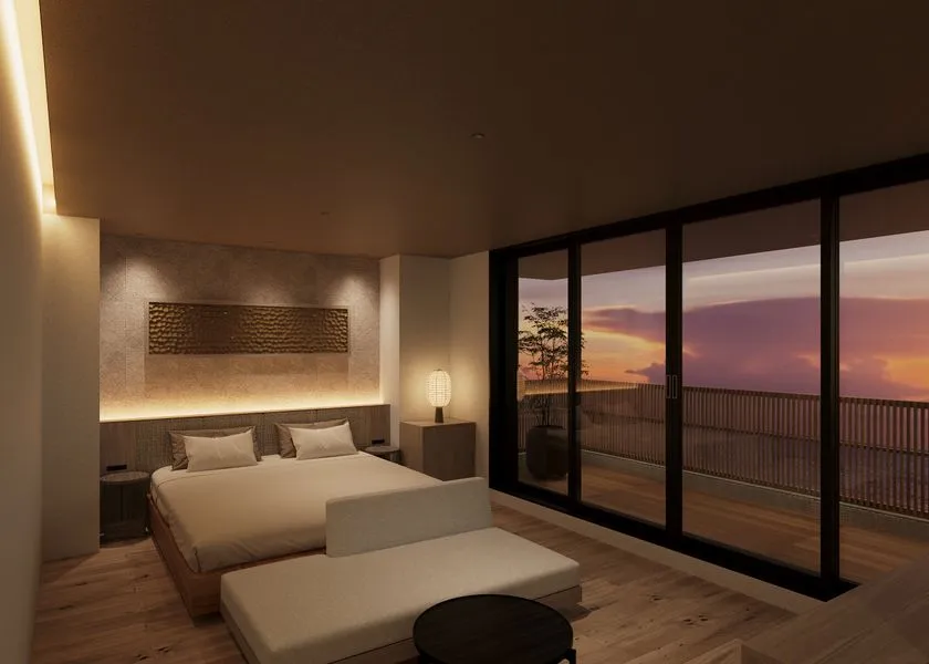 高級温泉旅館 熱海さんがの外観または客室