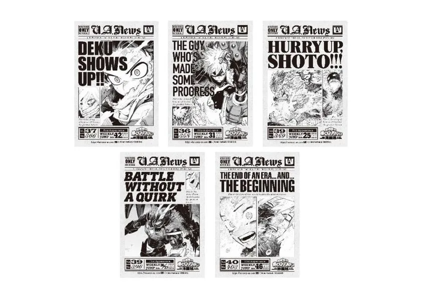 来場者特典 タブロイド風ステッカー