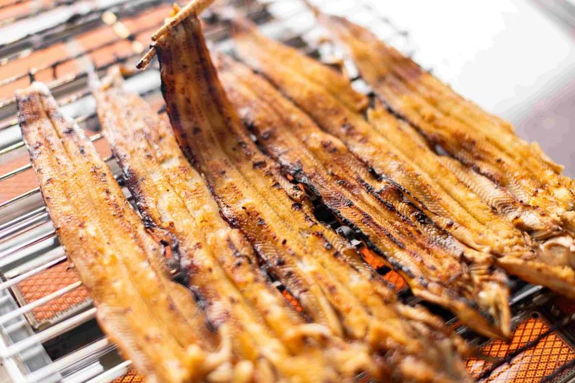 海鮮ひろばの焼き穴子