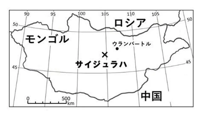 サイジュラハの位置図
