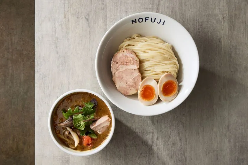 らーめんつけ麺NOFUJI みそカレーつけ麺 スペシャルトッピング