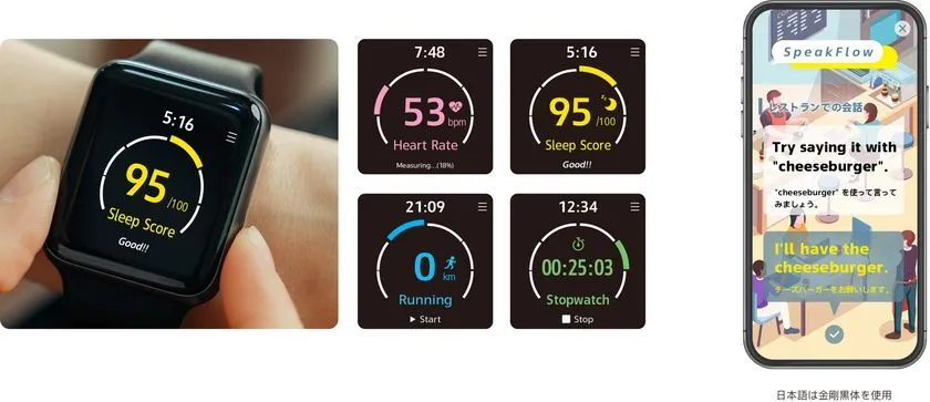 ダイナフォント「DFLinumina」活用例