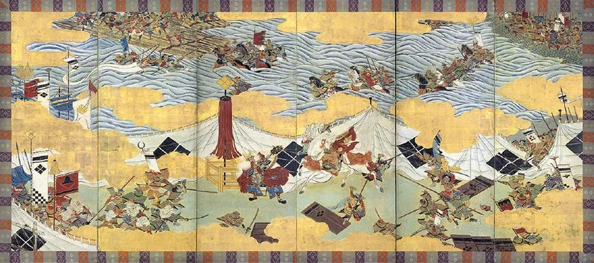 川中島合戦図屏風(長野県立歴史館蔵)【前期】