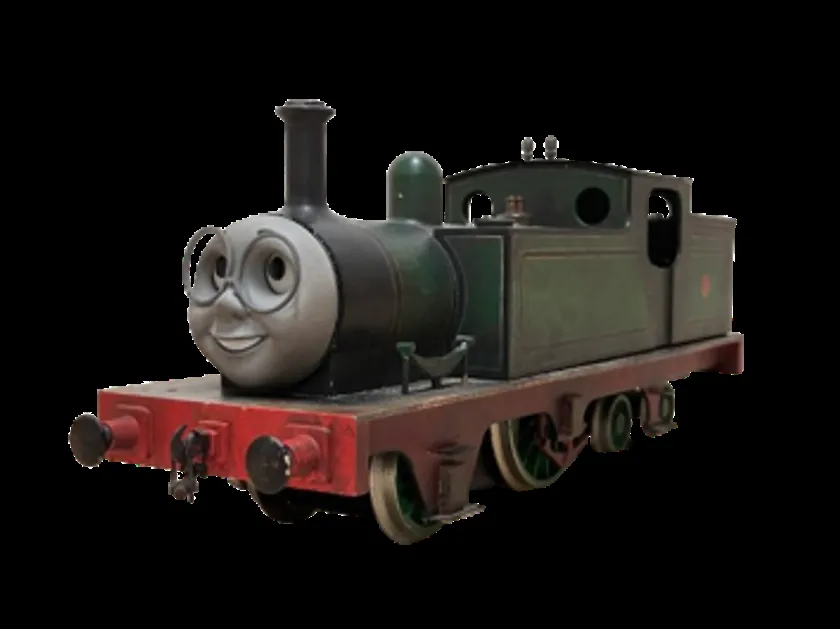 撮影に使用されたウィフの模型