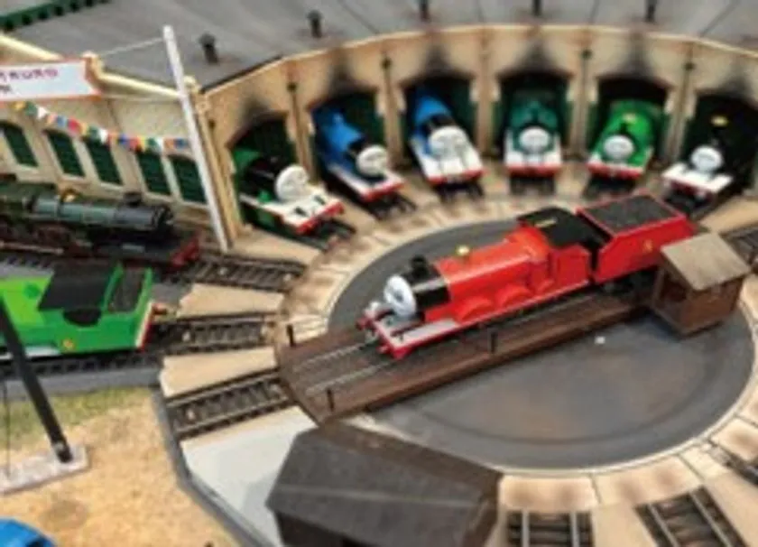 ソドー島のジオラマ