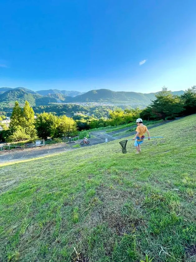 西宮市北部の落ち着いた暮らしを感じる風景