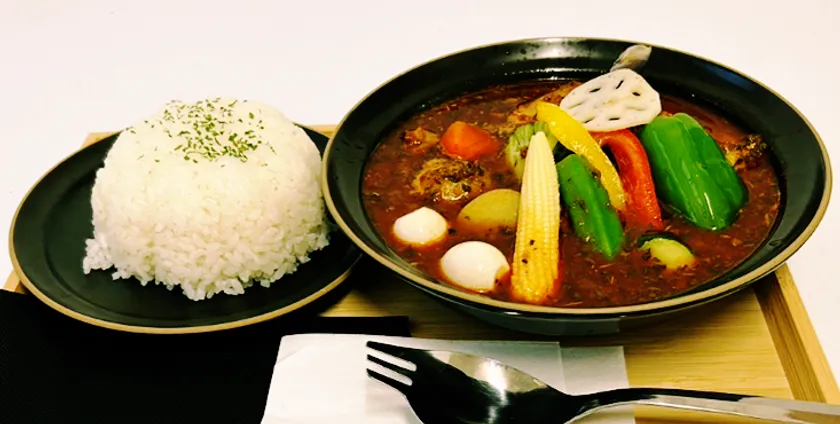 大曲食堂の人気メニュースープカレー