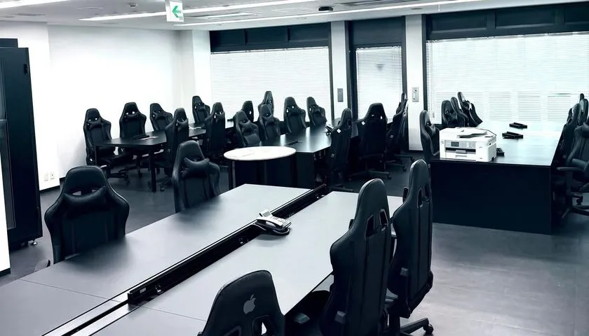 株式会社ExeDriveの社員作業スペース