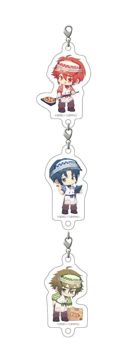 IDOLiSH7やTRIGGERなどユニットをイメージしたピザメニュー