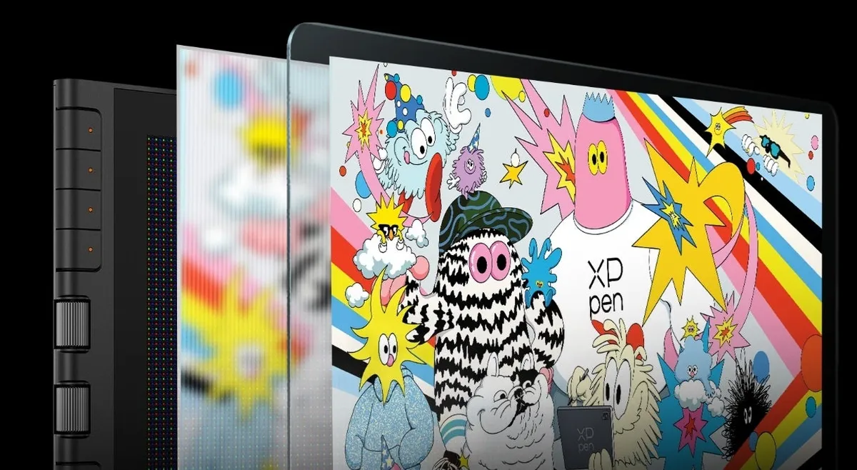 Artist 16 3rdの持ち運びしやすさを紹介する画像