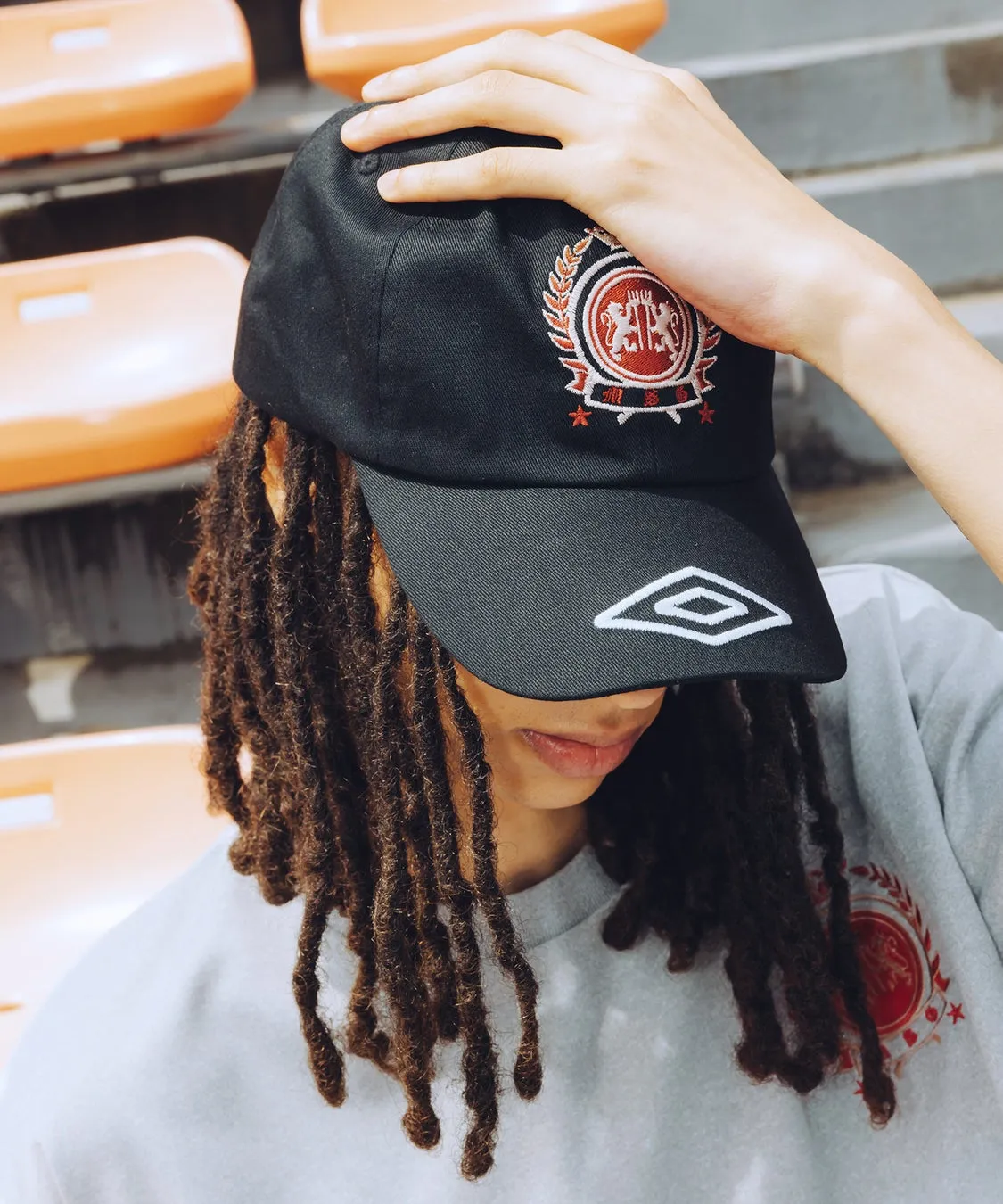 MSG × UMBRO Emblem Logo Cap