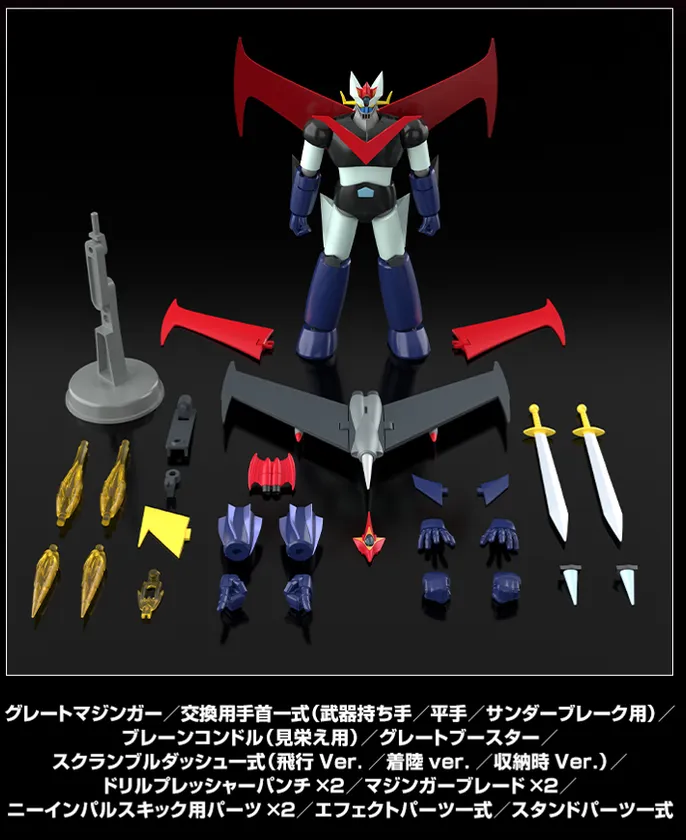 ブレーンコンドルを含むセット内容