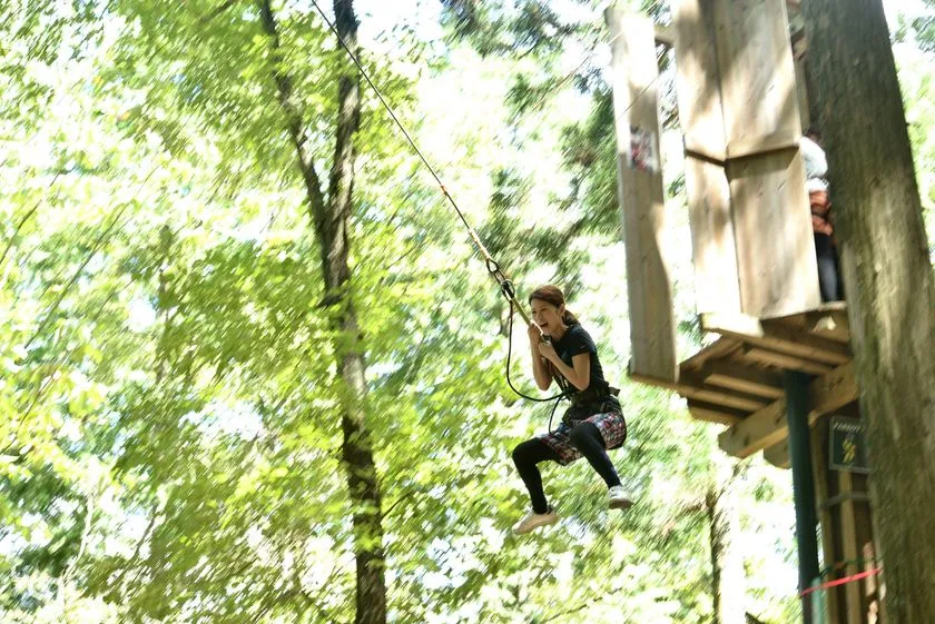 ボウケンノモリひるぜんの大人向けコース