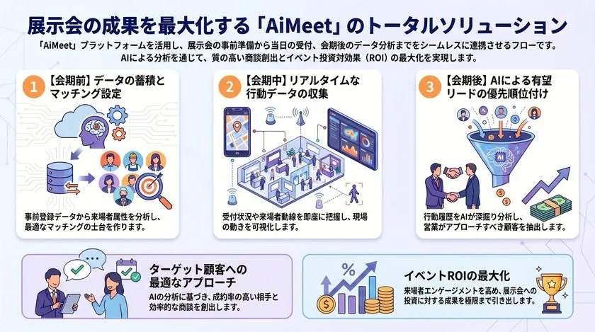商談機会を変える統合基盤！ テクサー AiMeet Portal