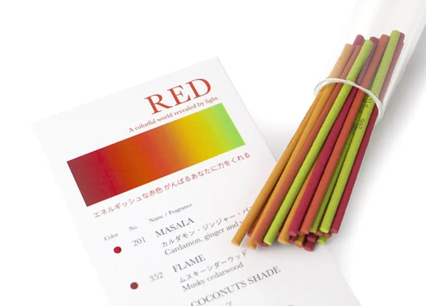 限定アソートメントの栞とインセンス