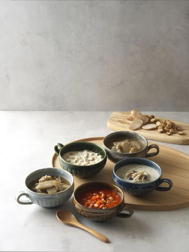 あじかんごぼう RESET SOUPのセットイメージ