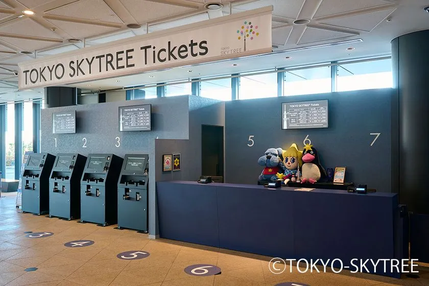東京スカイツリー4Fの新チケットカウンター