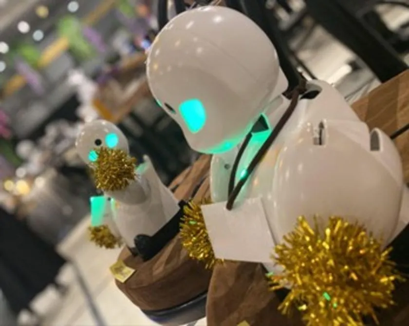 遠隔操作型分身ロボットOriHimeの本体イメージ