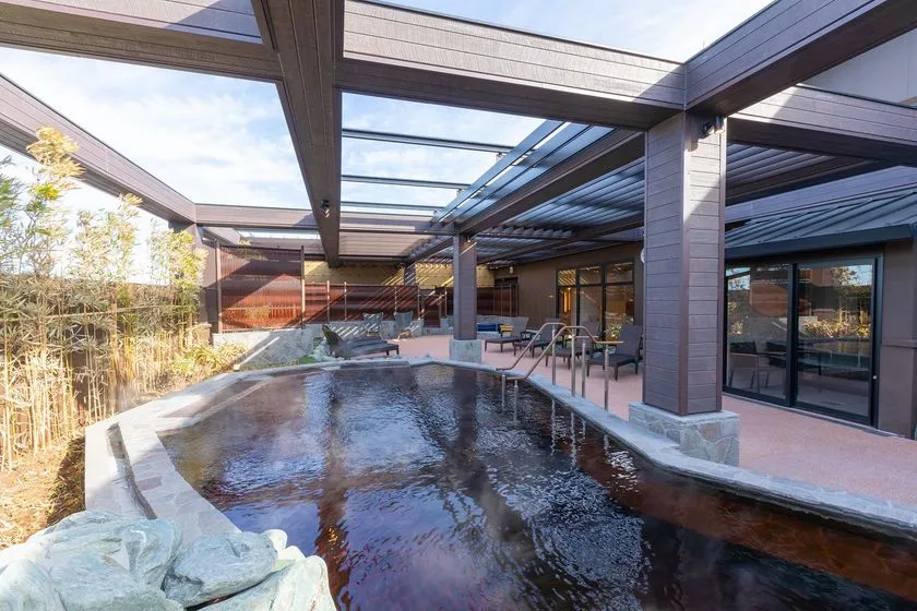 湯舞音 袖ケ浦店の露天風呂