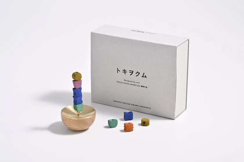 積み上げて使うトキヲクムのお香