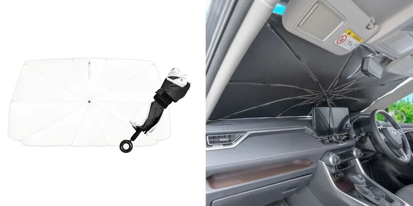 傘のように広がるワンタッチ式