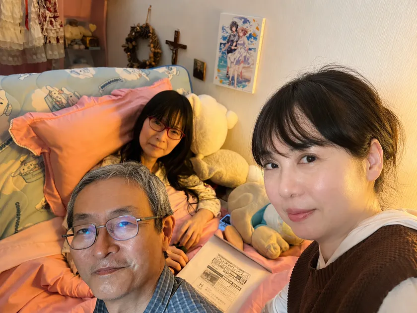 支援につながれず孤立した患者のもとへ駆けつけた活動の様子を伝える画像