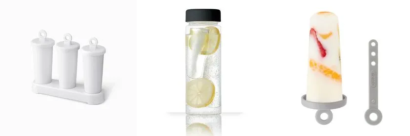 マイボトル向けの円柱状アイスバーを作れるアイスバーメーカー