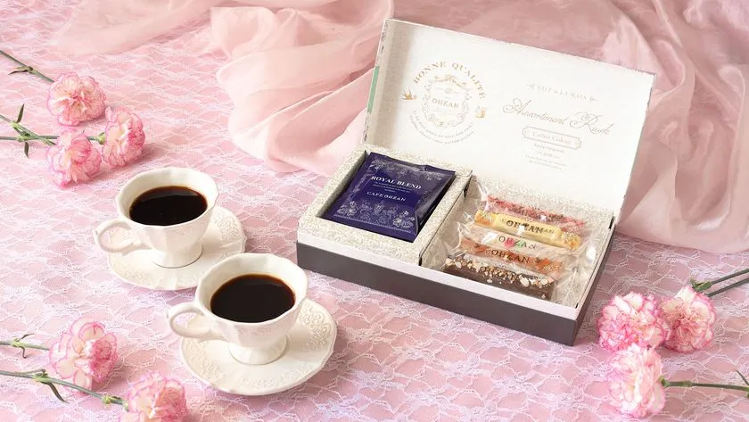 CAFE OHZANオリジナルブレンドのスペシャルティコーヒーのパッケージ