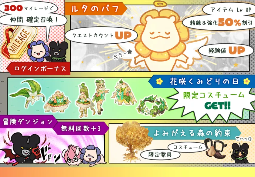 ゴールデンウイークキャンペーン一覧バナー