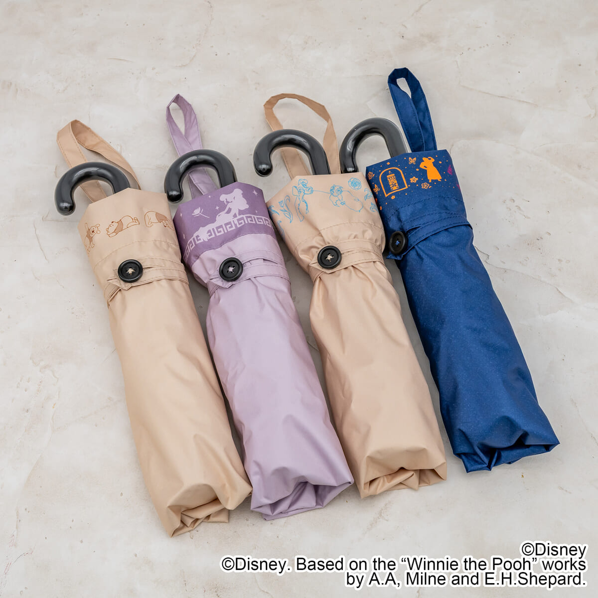 Plus Anq（プラスアンク）「Disney THE MARKET」限定 晴雨兼用傘（折りたたみ傘）集合