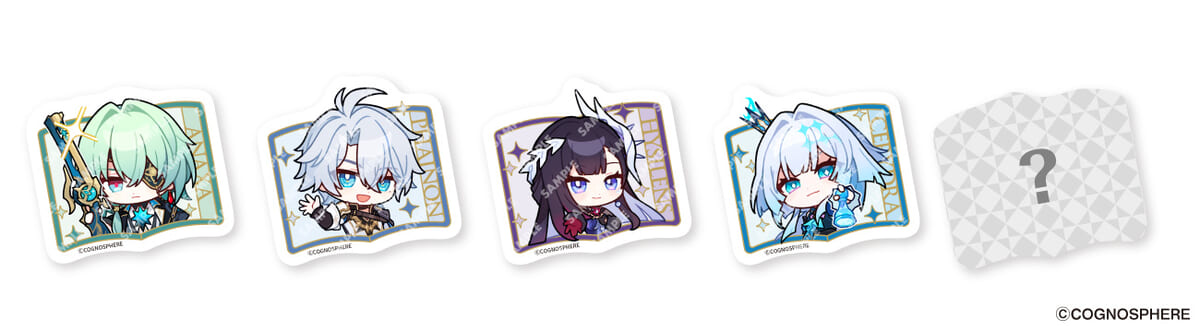 【第2弾：5月15日（金）～】コラボ限定ステッカー（4種+シークレット1種）