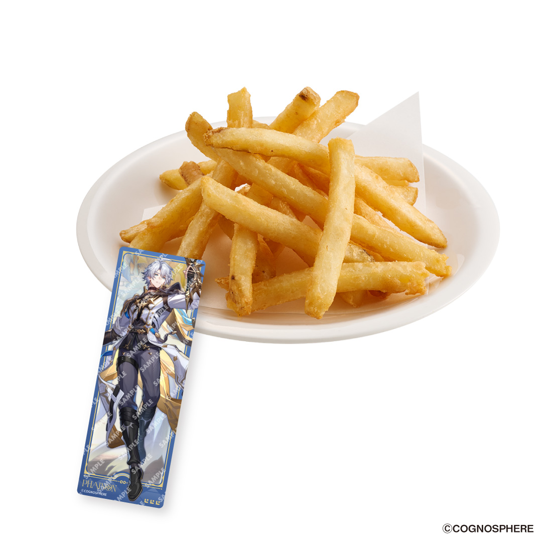 コラボ限定クリアしおり付き商品「崩壊：スターレイルコラボ限定クリアしおり付き フライドポテト 第1弾・第2弾」