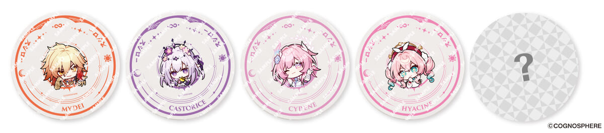 【第1弾：4月27日（月）～】コラボ限定すし皿（4種+シークレット1種）