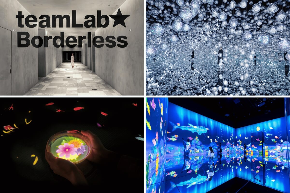 「森ビル デジタルアート ミュージアム：エプソン チームラボボーダレス」麻布台ヒルズ, 東京 © チームラボ