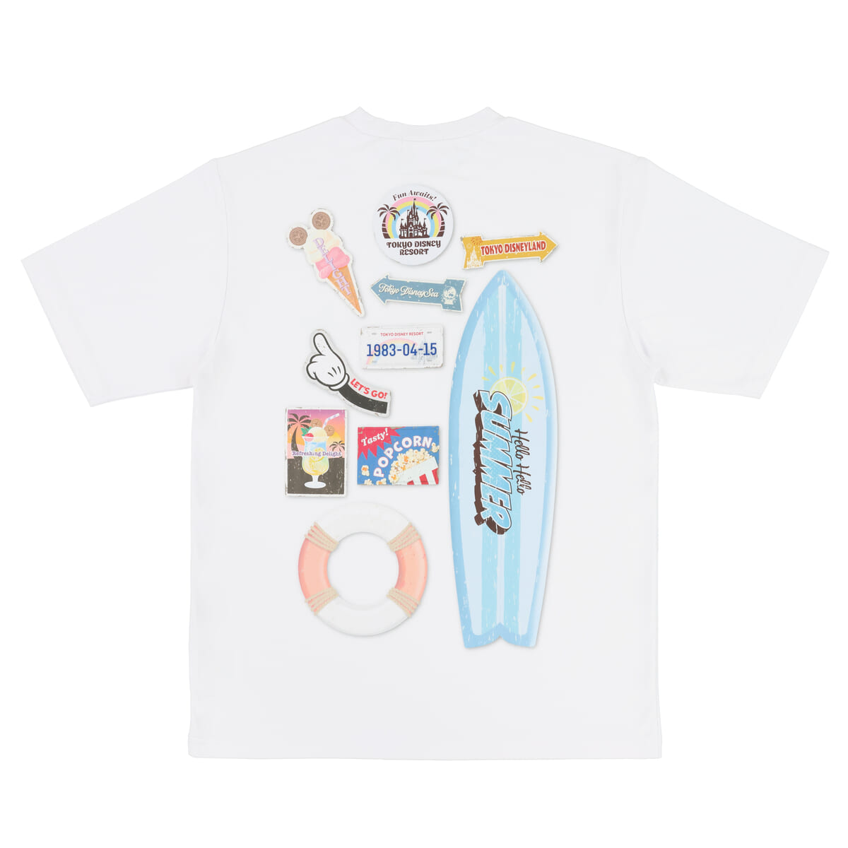 Tシャツ（サイズ：S～LL） 裏