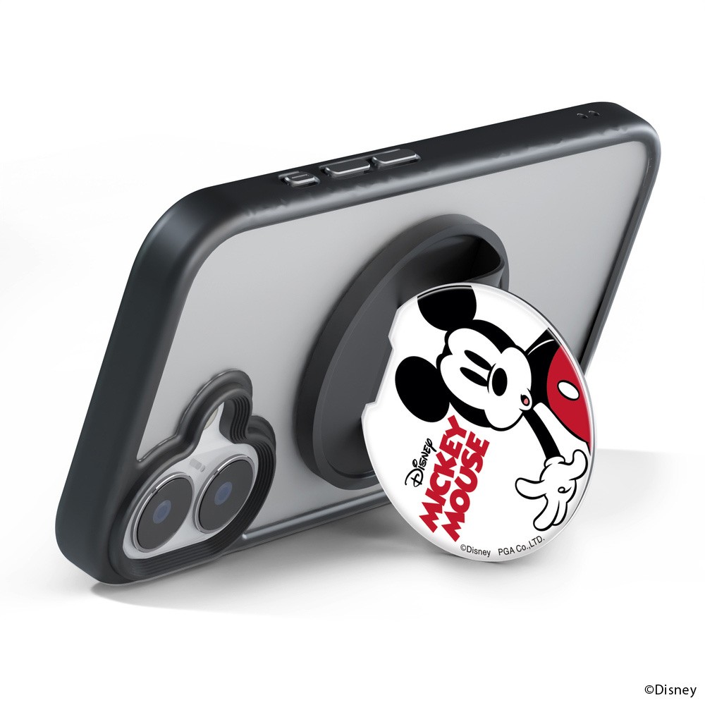 スマートフォン用 マグネットグリップ（ミッキーマウス）スタンド