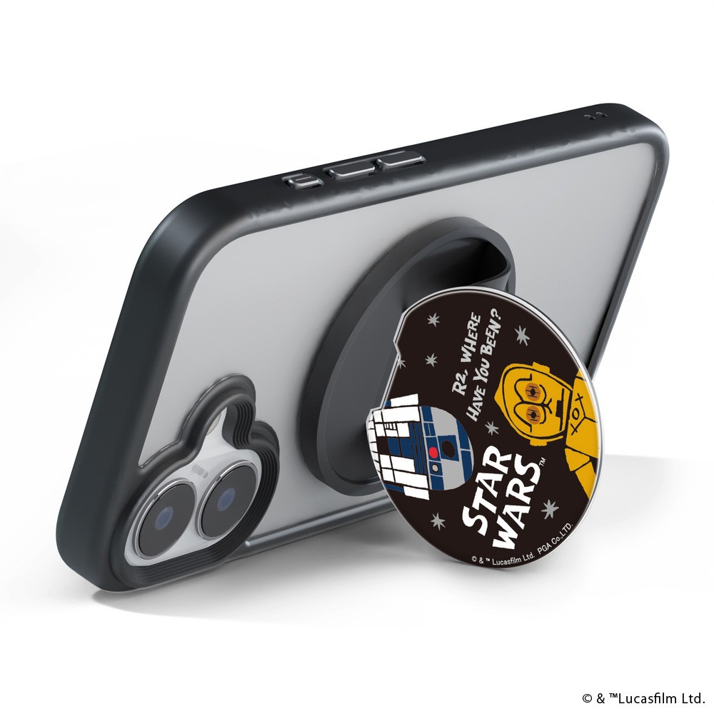 スマートフォン用 マグネットグリップ（スター・ウォーズ）スタンド